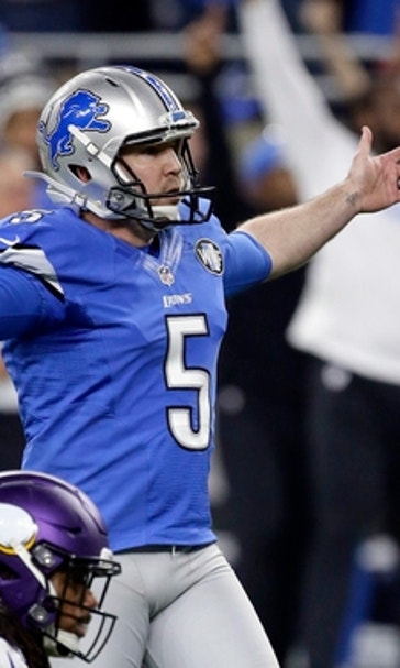 Prater's clutch kicks helping Lions succeed in close games